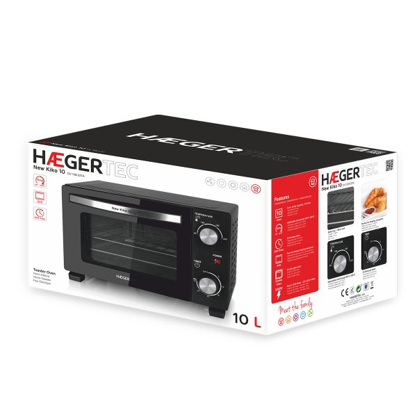 Torradeira (Mini-Forno) - HAEGER - OV-10B.037A - Image 2