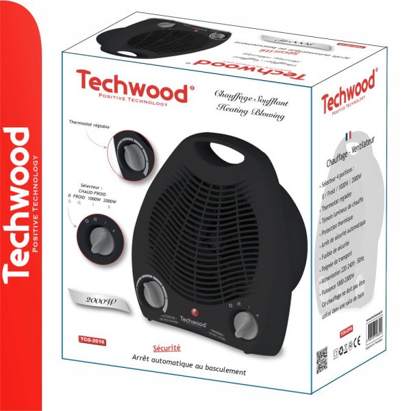 Termoventilador - TECHWOOD TCG-2016 - Image 2